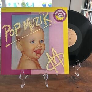 M Pop Muzik 12" 45rpm Single LP 1979 EMI 2C 052.52.834